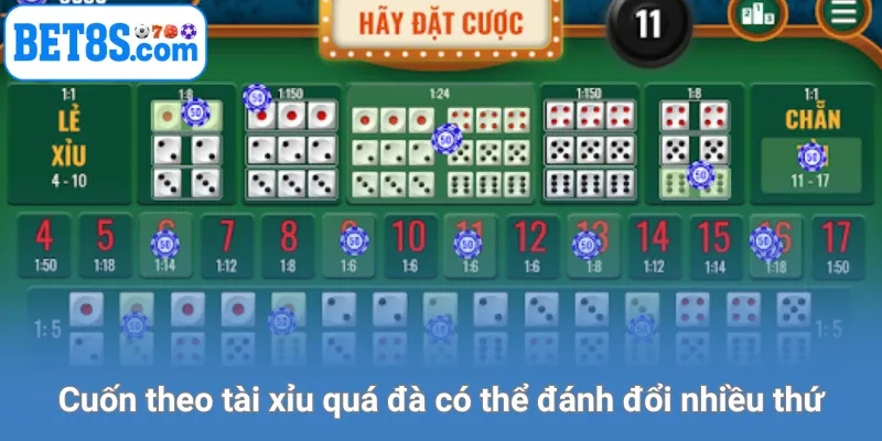 Cuốn theo tài xỉu quá đà có thể đánh đổi nhiều thứ.